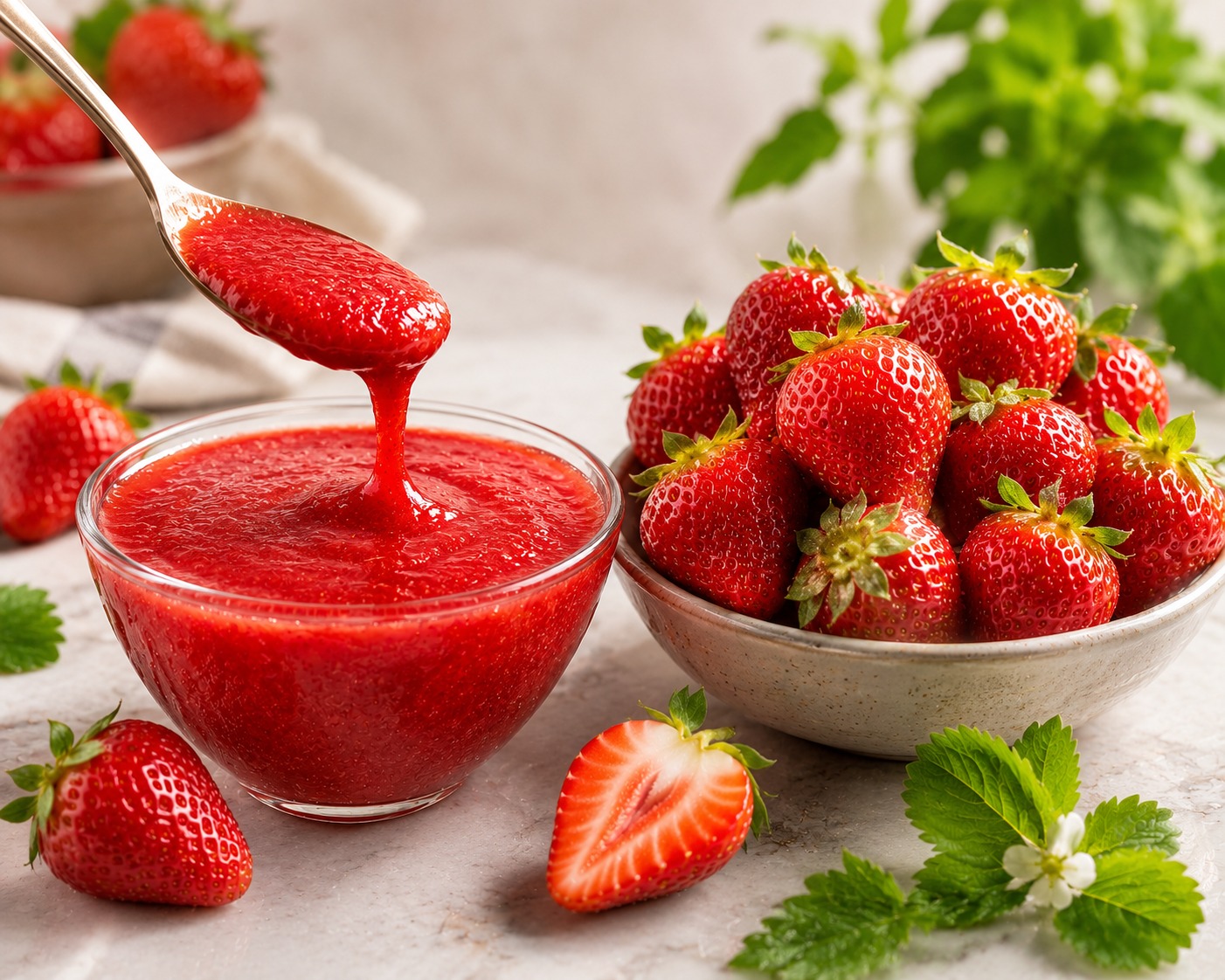 Strawberry Pulp / Whole Strawberry